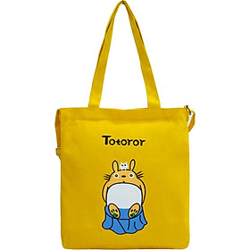Túi Vải Tote Đeo Chéo Totoror Ngồi