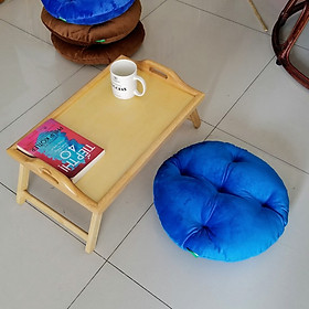 Bàn trà - bàn ăn + gối ngồi bệt