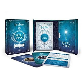 Sách - Harry Potter: Spell Deck and Interactive Book of Magic by Donald Lemke (US edition, paperback)