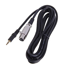 3.5mm  XLR   Microphone Adapter Cable AUX Headphone 10ft New
