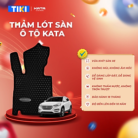 Thảm lót sàn ô tô KATA cho xe Hyundai Grand i10 (2013-2020) - Khít với sàn xe, Chống trơn, Không mùi, Không ẩm mốc