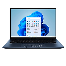 Máy Tính Xách Tay Laptop Asus Zenbook Q409ZA-EV0.I5256BL ( Intel Core i5.1240P/8GB LPDDR4/SSD 256GB/Intel Iris Xe Graphics/14inch OLED WQ/Win11/Blue ) - Hàng Chính Hãng