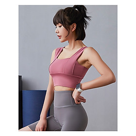 Áo tập Gym, Yoga, Thể Thao Nữ Croptop Bra Sẵn Lót Ngực A04 Cao Cấp