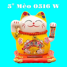 Mua MÈO THẦN TÀI  MÈO MAY MẮN MANEKI NEKO 0515 0516 0517 0518 CAO 11CM
