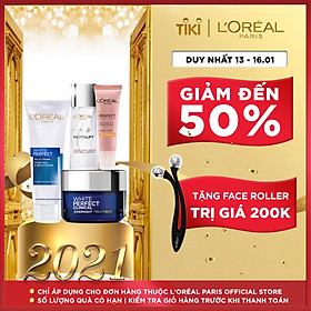 Bộ kem dưỡng trắng da giảm thâm nám cơ bản L'Oreal Paris White Perfect