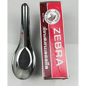 Mua Muỗng Suop Inox Zebra thái Lan Loại Ngắn 100000-Bộ 12 cái