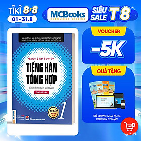 [Tải ebook] Tiếng Hàn Tổng Hợp Dành Cho Người Việt Nam – Sách Bài Tập Sơ Cấp 1 PDF