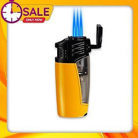 Vỏ Hột Quẹt Bật Lửa Khò 3 Tia Kiêm Đục X.I.G.A Lubinski SK43 Thiết Kế Độc Lạ Lửa Khò Mạnh Mẽ - Dùng Gas Cao Cấp