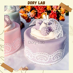 Mua Nến Thơm Tạo Hình Bánh Kem Màu Pátel Handmade - Dory Lab