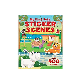 Sách dán hình thú cưng My First Pets Sticker Scenes Igloo | Bookmedi sách chính hãng