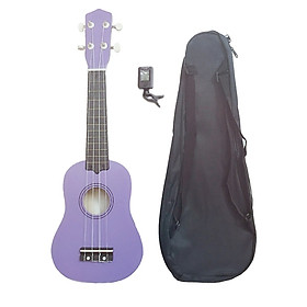 Mua Đàn Ukulele Soprano Woim 35A15 tặng kèm bao vải và máy lên dây điện tử