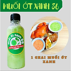 Muối ớt xanh 86 Ftaky chua chua, cay cay Chấm Hải Sản Và Đồ Nướng Siêu Ngon