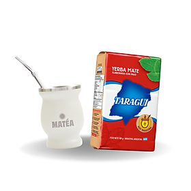 Mua  COMBO  Trà Nam Mỹ Yerba Maté 500g vị Truyền thống + Cốc Gourd và ống hút Bombilla mới