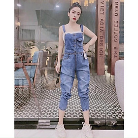 yếm jeans siêu xinh yếm jeans cao cấp -T