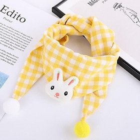 Khăn choàng cổ sọc caro mẫu mới cho bé-K09
