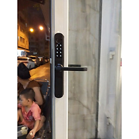 Mua Khoá cửa vân tay điện tử thông minh 2 chiều HOMEKIT AB-16E chuyên dụng cho cửa nhôm kính xingfa - lắp đặt tại nhà