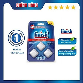 Vệ sinh máy rửa bát finish vỉ 3 viên
