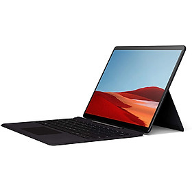 Máy tính bảng Microsoft Surface Pro X (13/ SQ1TM/ 8GB/ 256GB SSD/ WiFi + 4G LTE/ Black) -Kèm bàn phím và bút- Model QWZ-00001- Hàng Nhập Khẩu mới 100%