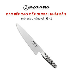 Dao bếp Nhật cao cấp Global G1 Slicer - Dao thái lát (210mm)- Dao bếp Nhật chính hãng