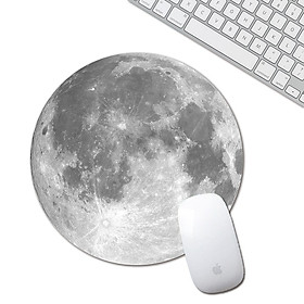 Miếng lót chuột hành tinh tròn chống trượt nhỏ gọn cho laptop máy tính