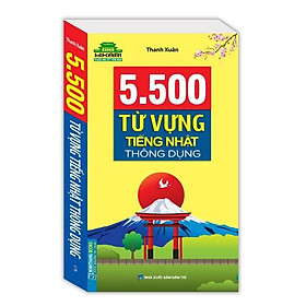 Sách - 5500 từ vựng tiếng Nhật thông dụng
