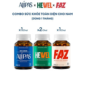 Combo Sức Khỏe Toàn Diện Nam Ecogreen Hỗ Trợ Sinh Lý, Bảo Vệ Gan Và Tim Mạch (Dùng 1 Tháng)