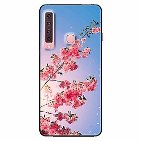 Ốp lưng dành cho Samsung A9 2018 mẫu Hoa Đào Rơi