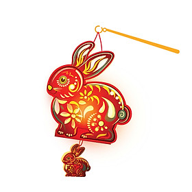 Mua Lồng Đèn Tuổi Thơ IKACHI - Lồng Đèn mini 3in1 Đón Trăng (lồng đèn  túi đeo chéo  móc khoá)