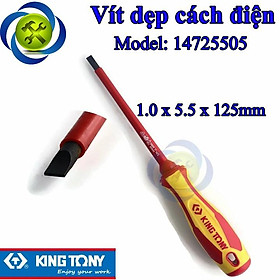 Mua Vít dẹp cách điện Kingtony 14725505 1.0 x 5.5 x 125mm