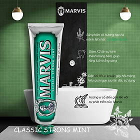 Kem Đánh Răng Marvis Toothpaste - Trắng răng và thơm miệng