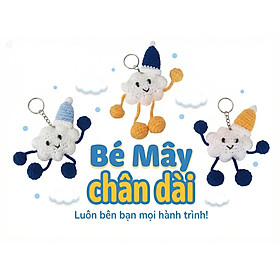Móc khóa búp bê mây chân dài
