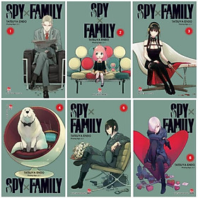 Truyện tranh - Combo 9 tập Spy x Family từ 1 - 9 - Kim Đồng