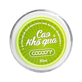 Mặt nạ Cao Khổ Qua Cocoon dưỡng giúp da sáng mịn (30ml)