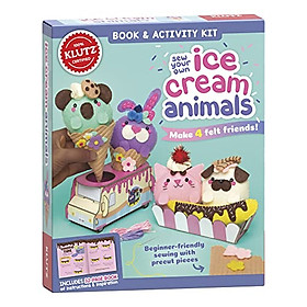 Sew Your Own Ice Cream Animals