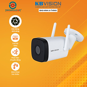 Camera IP Wifi KBVISION KX-A2013WN-A 2.0MP và KX-A4013WN-A 4.0MP Đàm Thoại 2 Chiều - Hàng chính hãng