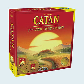 Hình ảnh  Bộ Trò Chơi Catan Board Game 25th Anniversary Bản Tiếng Anh