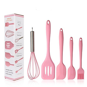 Bộ dụng cụ làm bánh 5 món silicone