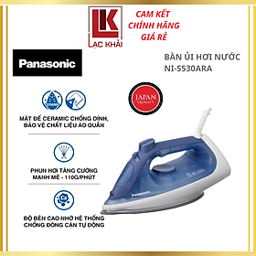 Mua Bàn ủi hơi nước Panasonic NI-S530ARA 2300W - Công suất khỏe - Hơi phun mạnh mẽ - Chống đóng cặn - Hàng chính hãng - Bảo hành chính hãng 12 tháng