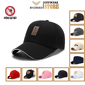 [NEW] Mũ Lưỡi Trai Nón Lưỡi Trai Thời Trang Unisex mũ bóng chày thương hiệu BADBIRD phiên bản Ediko, Made in Việt Nam - Màu đen (viền nâu)