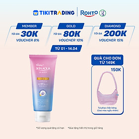 Kem chống nắng nâng tông body Skin Aqua dưỡng thể sáng mịn Sunplay Skin Aqua UV Body Tone up Lavender Lotion SPF 50+ PA++++ 130g