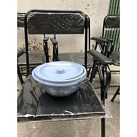 Mua Ghế bô vệ sinh cho người già người bệnh phụ nữ mới sinh có tay vịn  tựa lưng bằng da cao cấp  chân chống trơn trượt