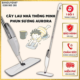 Mua Cây lau nhà thông minh phun sương AURORA lau dọn dễ dàng 3 trong 1 đầu xoay 360 độ cao cấp