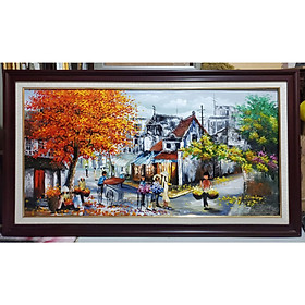 Mua TRANH VẼ SƠN DẦU -PHỐ CỔ HÀ NỘI ( DÒNG TRANH VẼ HIỆN ĐẠI)