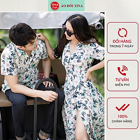 Set váy áo sơ mi cao cấp Couple Tina chụp ảnh cưới đẹp