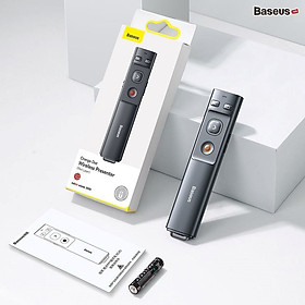 Bút Laser trình chiếu Baseus Orange Dot Wireless Presenter ( hàng chính hãng)
