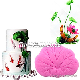 Mua Khuôn silicon làm bánh  rau câu lá sen - Mã số 1586