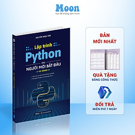 Hình ảnh Sách ID Dạy Học lập trình Python cơ bản cho người mới bắt đầu Moonbook