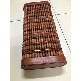 Gối hạt gỗ - Hình quả trám