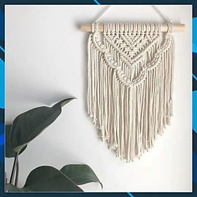 Macrame mini Treo Tường decor phòng size 30x45cm
