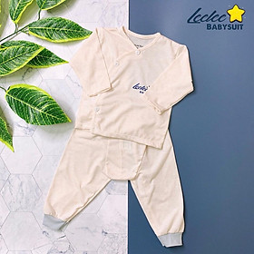 Bộ quần áo sơ sinh dài tay Leelee babysuit cho bé trai, bé gái